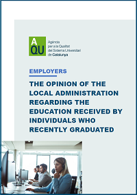 Cover of the report The opinion of the Local Administration regarding the education received by individuals who recently graduated